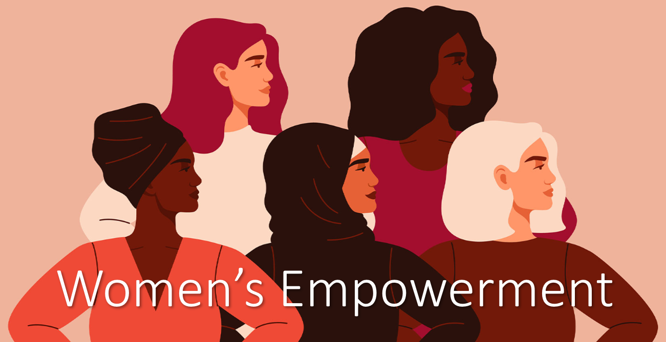 Women's Empowerment Title graphic