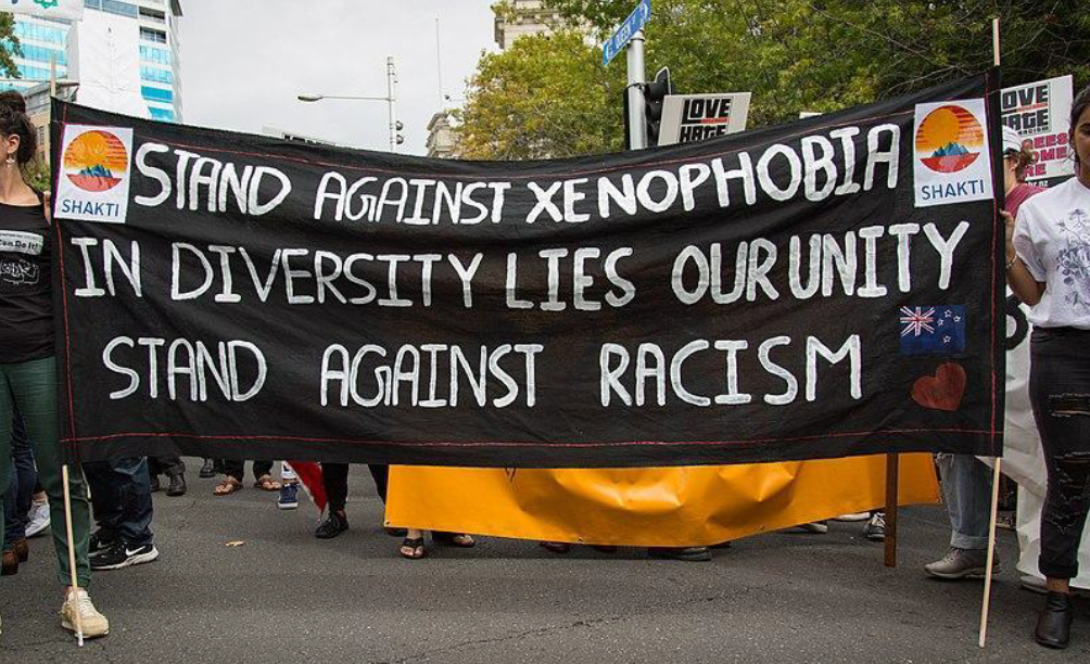 protest against xenophobia