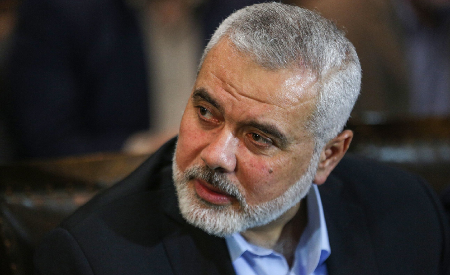 Ismail Haniyeh, Prime Minister of the Palestinian National Authority since March 2006.