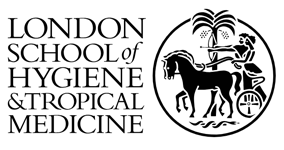 Logo: London school of hygiene and tropical medicine