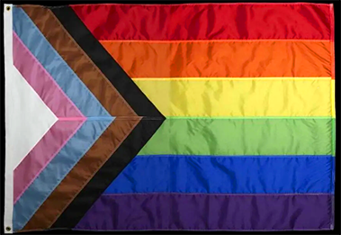 Colours flag at VA