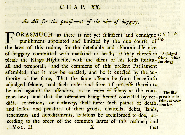Chapter 20 act for punishment