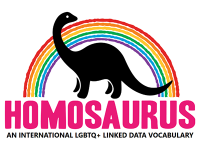 Logo: Homosaurus